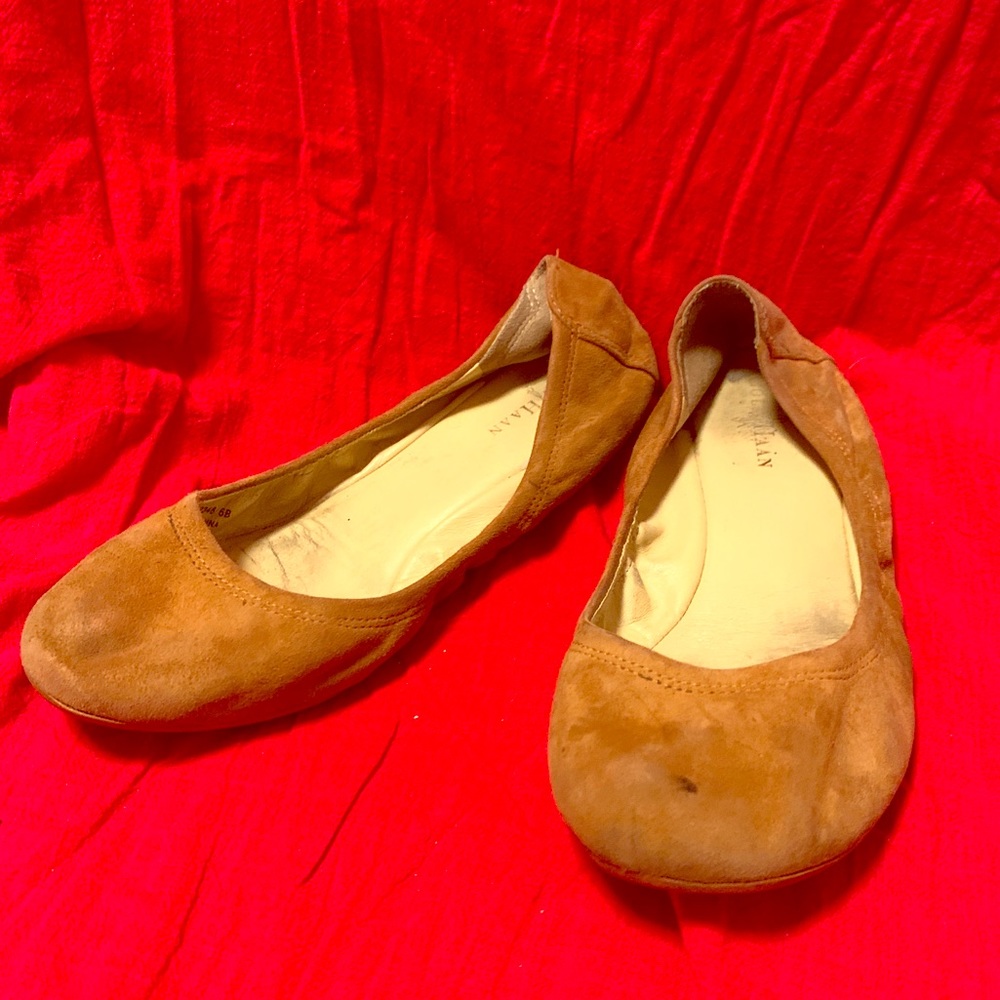 Suede Nubuck leather ballerina flats Cole haan 36